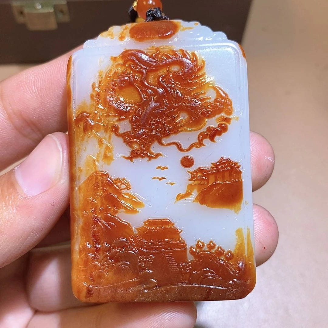 和田玉颈饰未镶嵌L8 