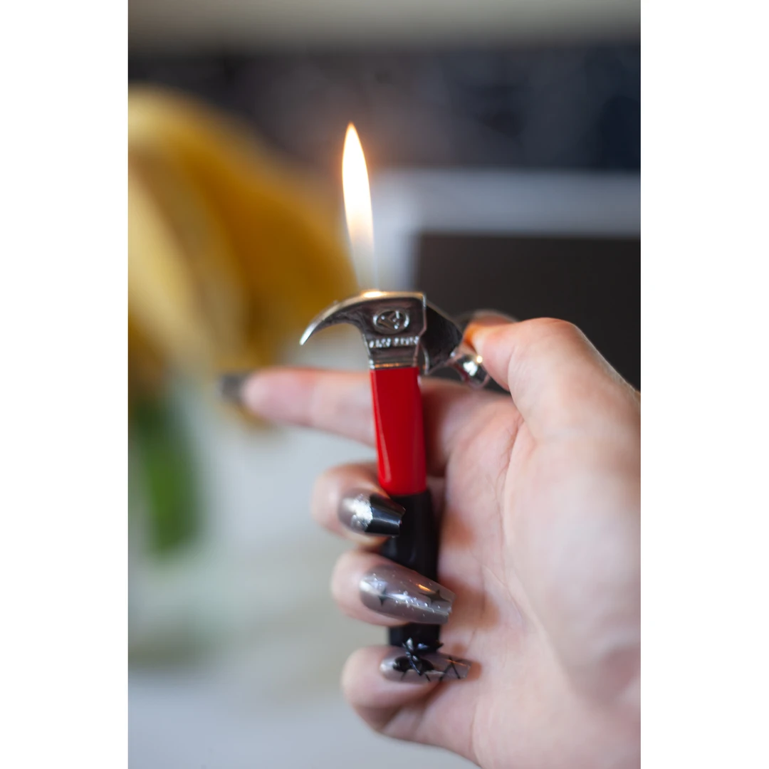 （乾六火机）锤子等造型打火机潮玩回头率意想不到金属材质小巧精致