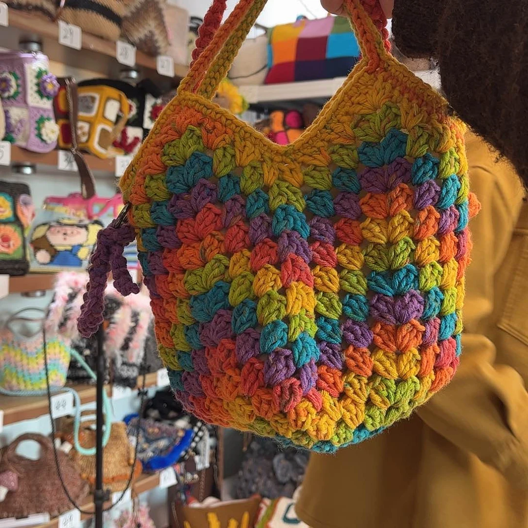 针织品手工钩织包不退不换