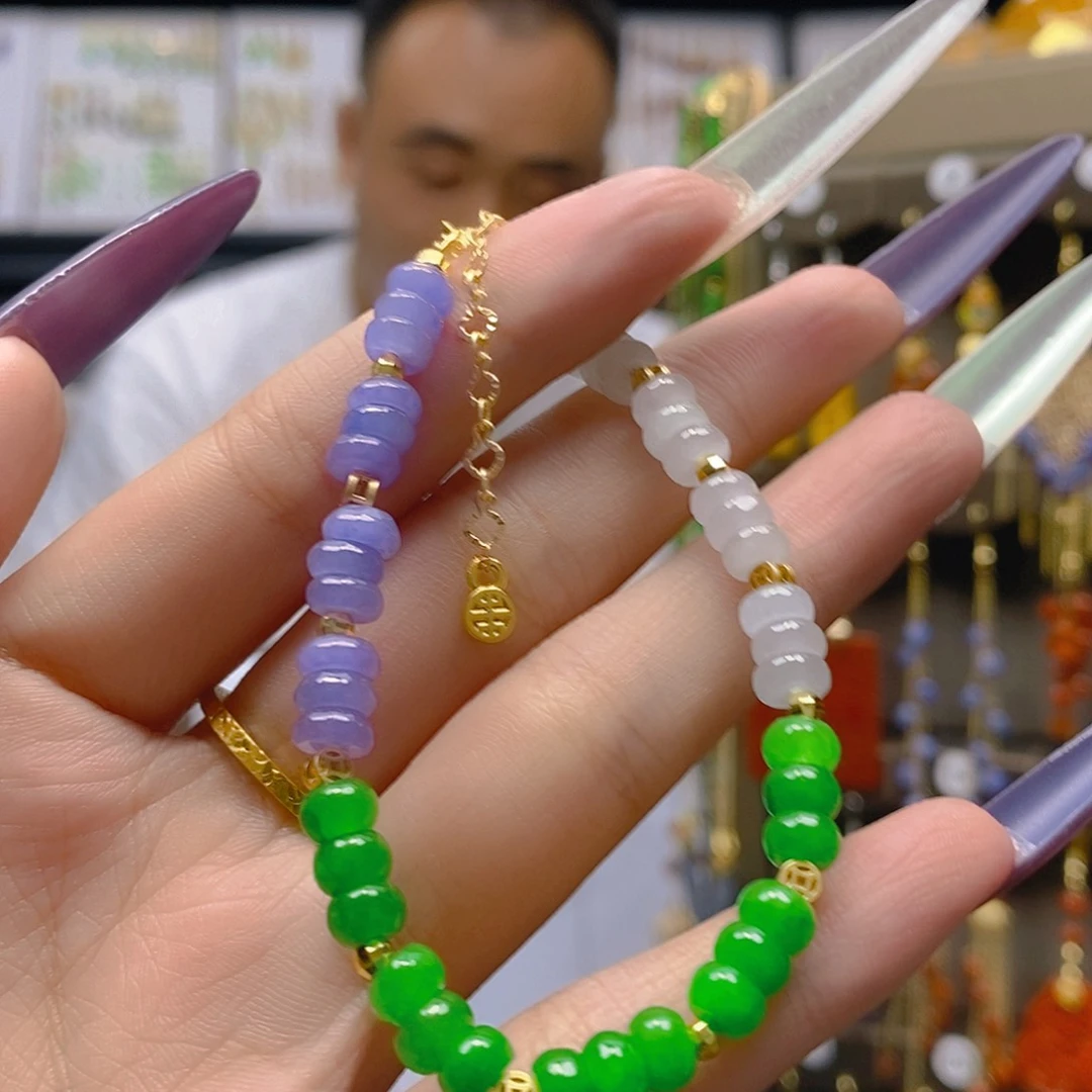 翡翠合金耳饰翡翠