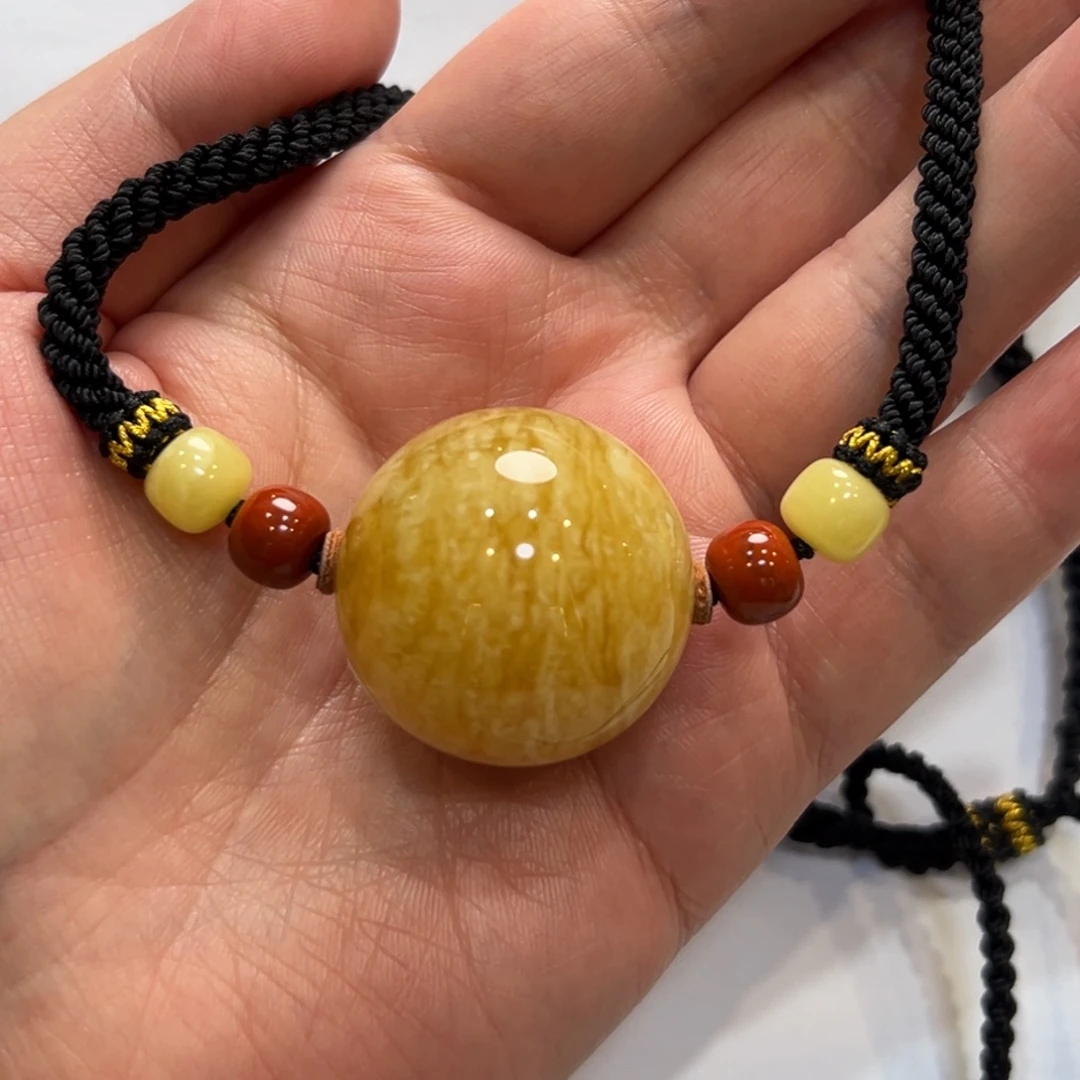 a***3琥珀未镶嵌颈饰蜜蜡颈链