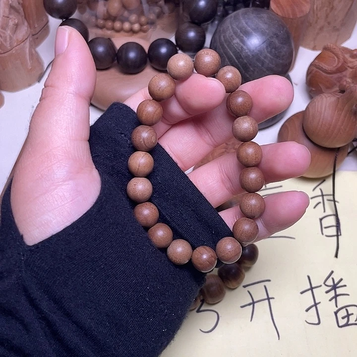 檀香木手串/手链老山檀香1.0/19土埋料