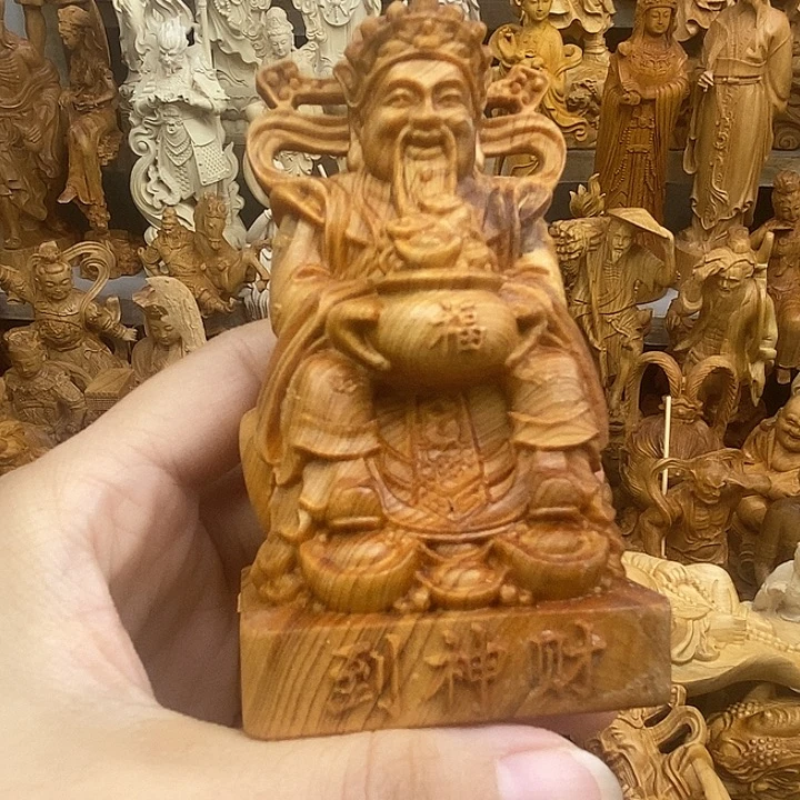 侠***客柏木（崖柏）财神爷