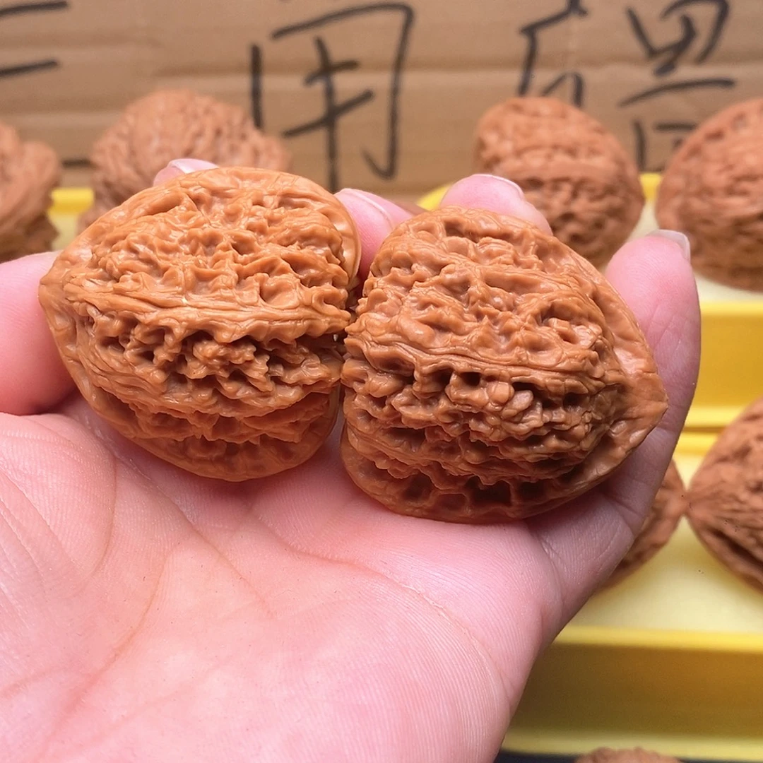 把件文玩核桃编号01三角疆42