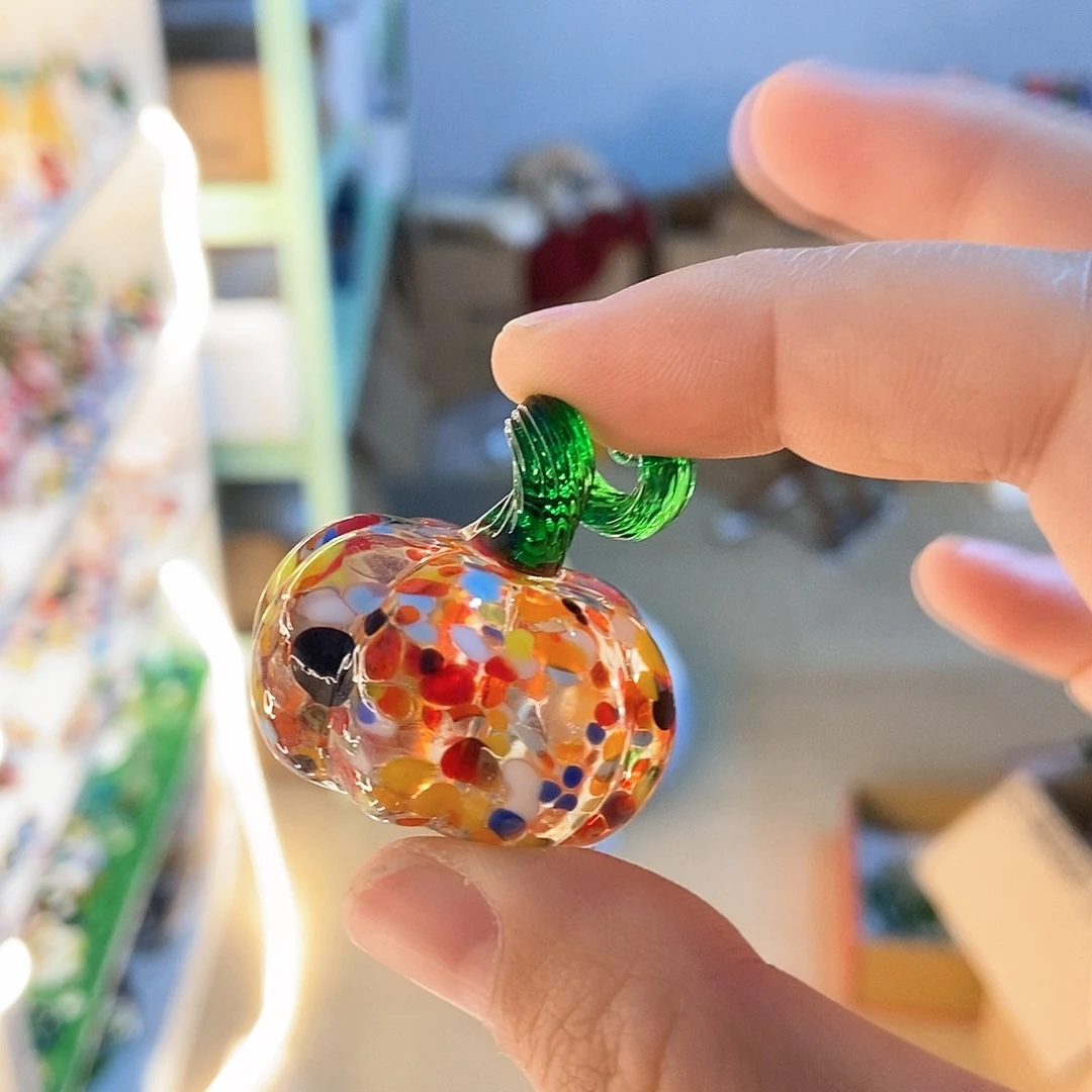 琉璃手工艺品花南瓜