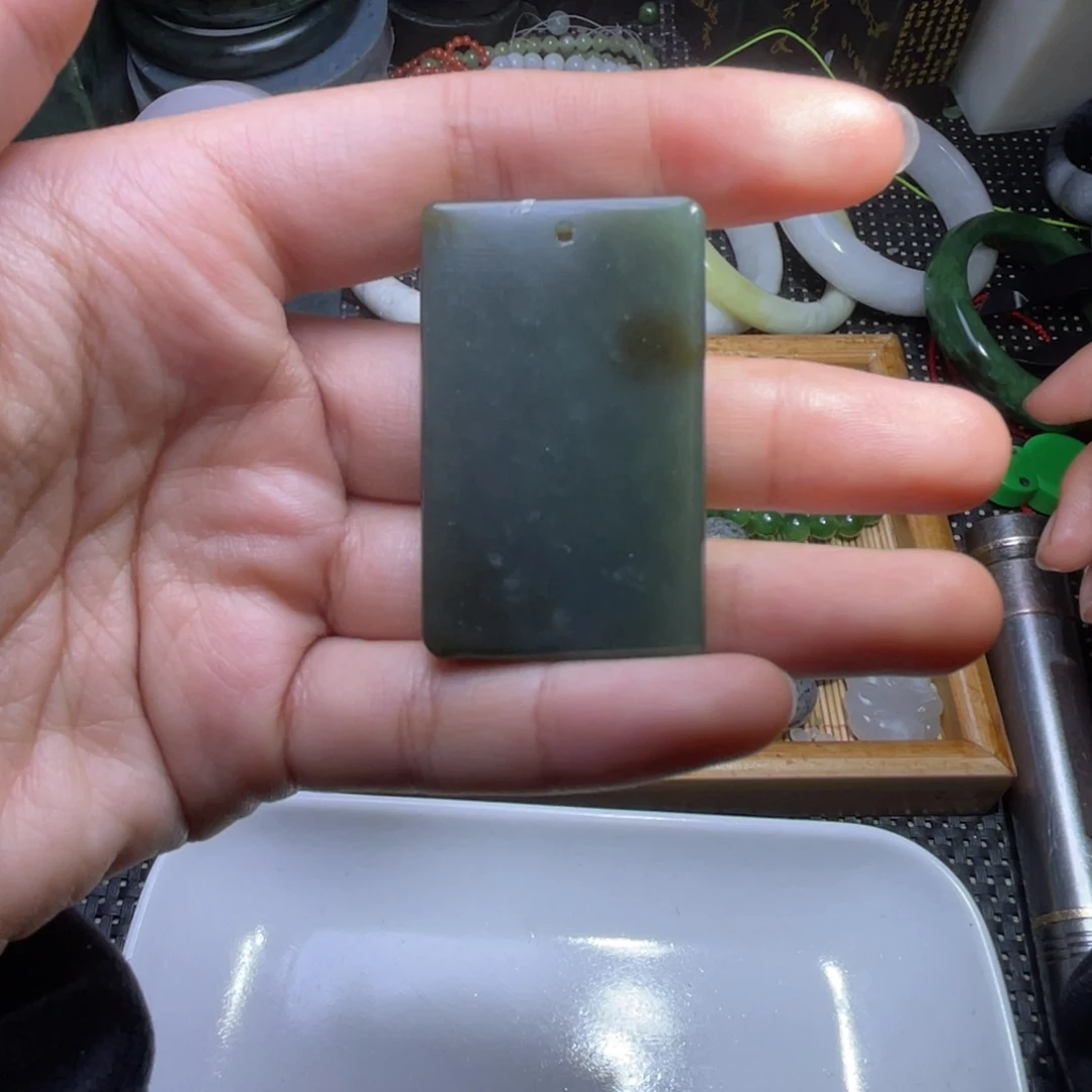 未镶嵌和田玉珠宝半成品21