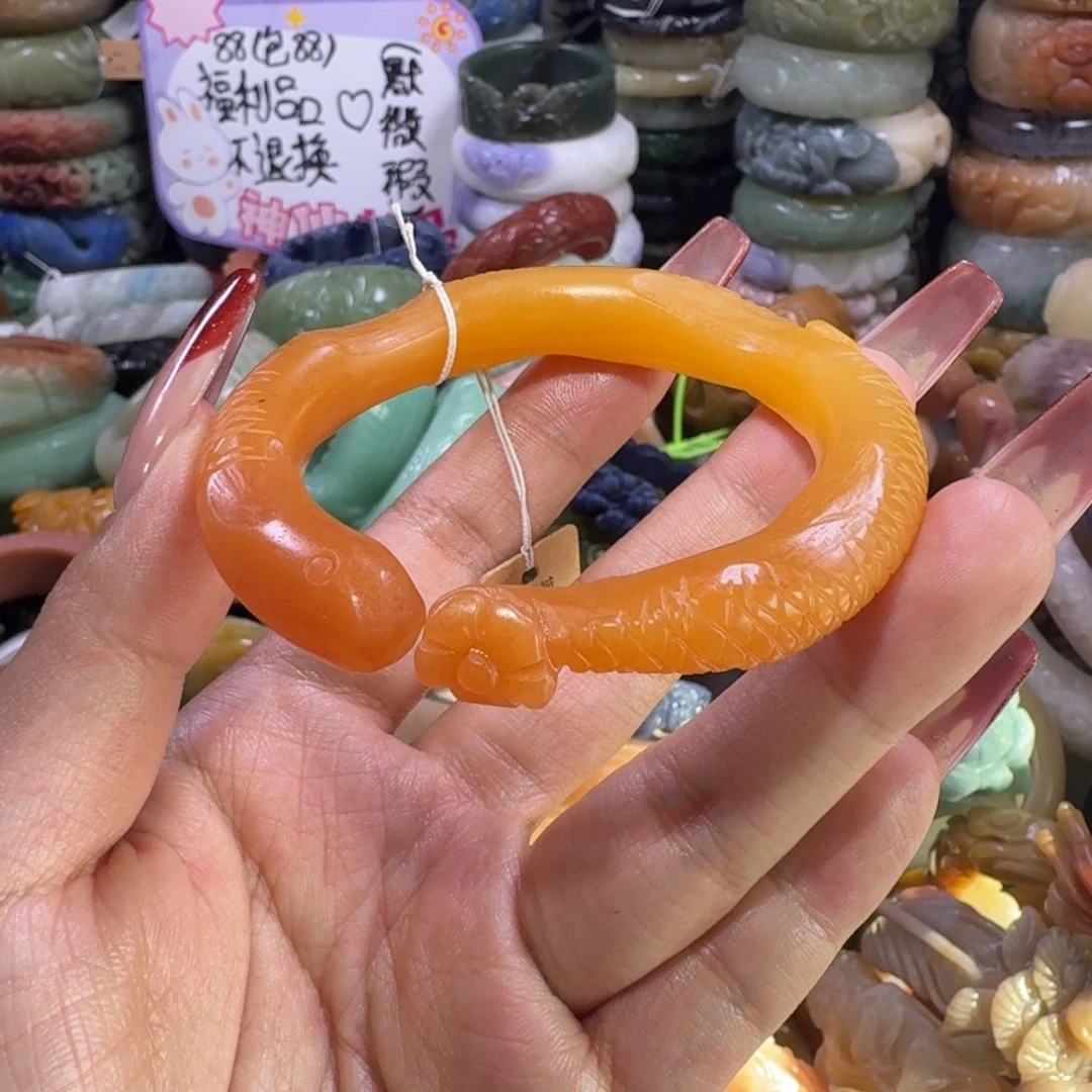 石英质玉（佘太翠）未镶嵌手镯21，54，不退换