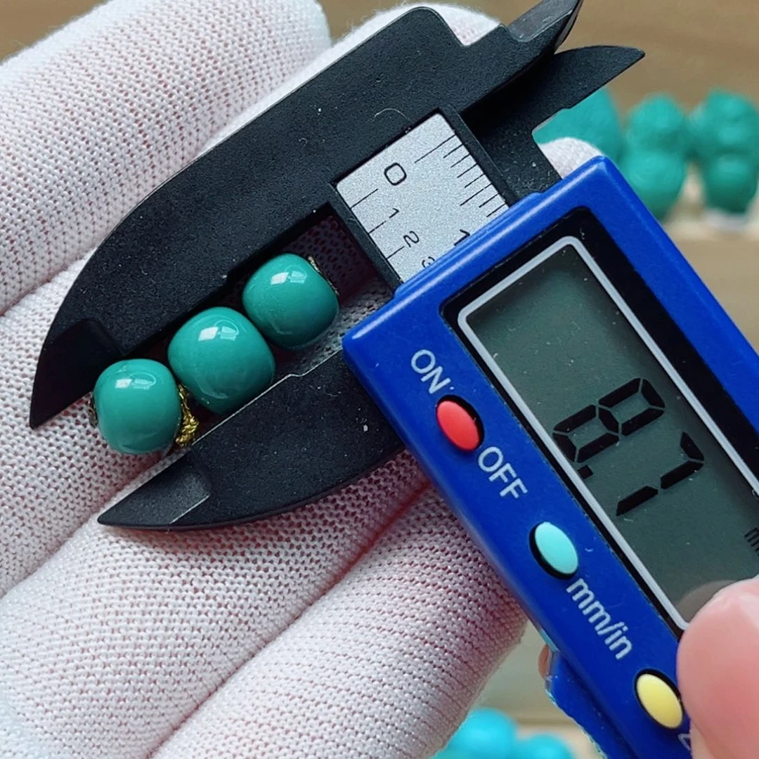 绿松石未镶嵌三件套