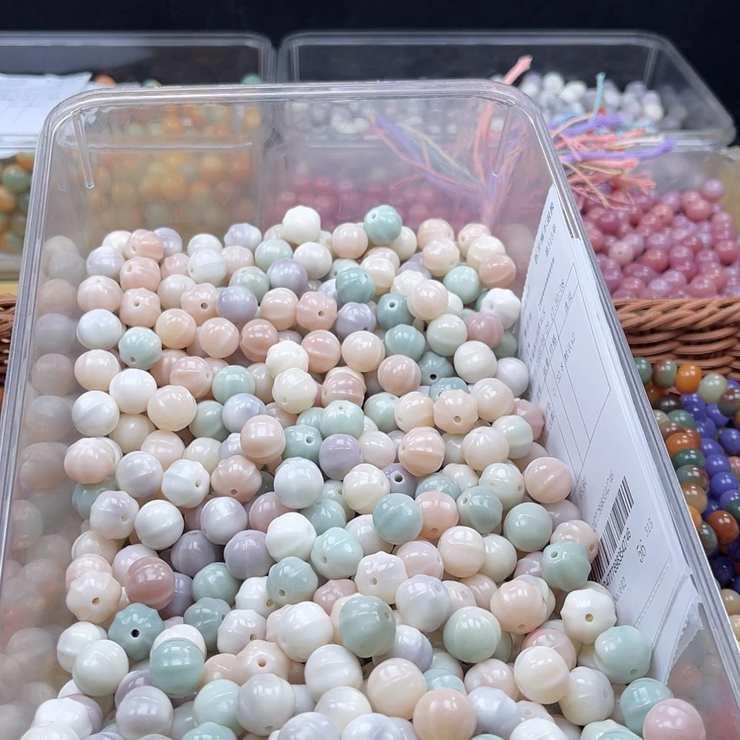 白玉菩提吊坠Wq/14mm/20颗