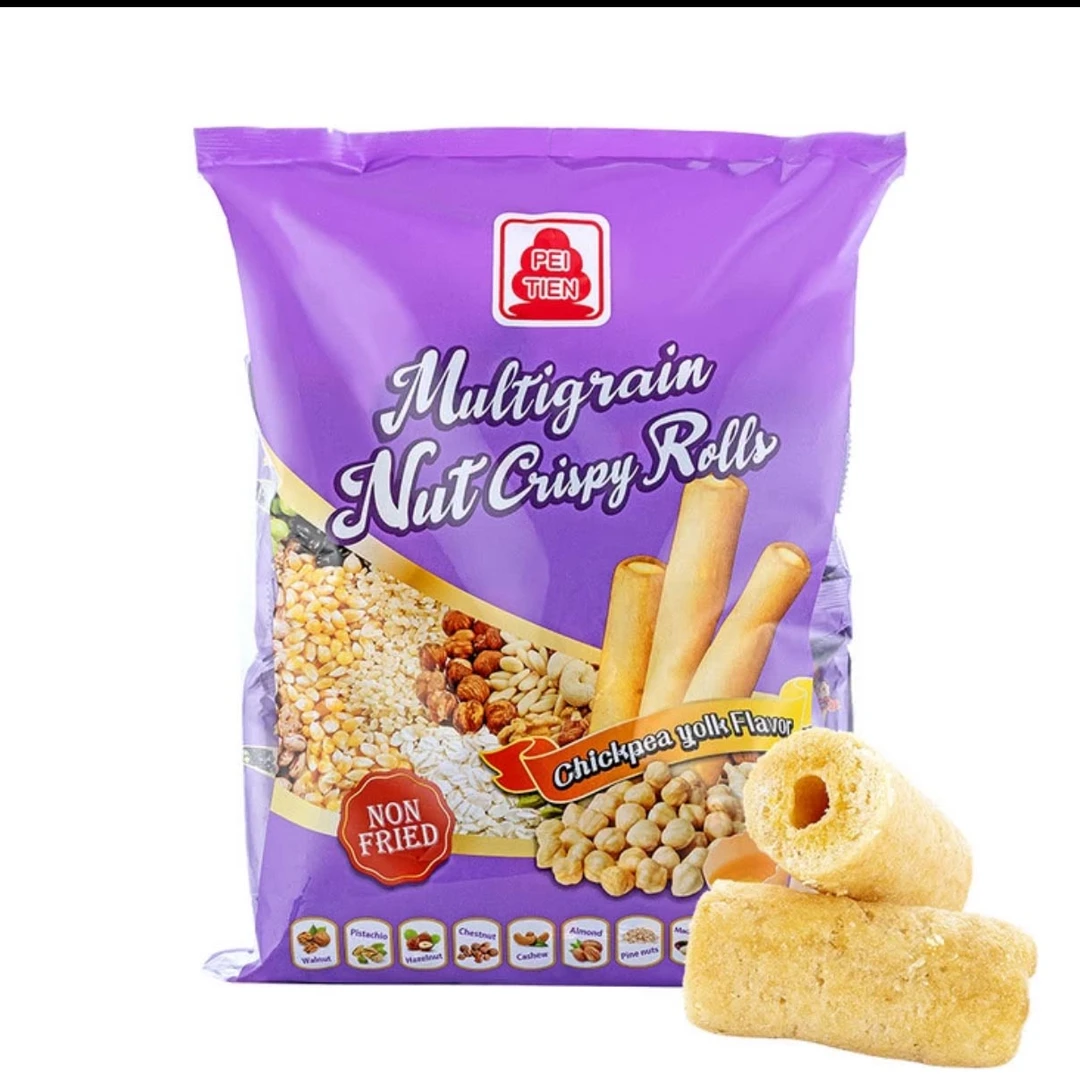 山姆超市代购 综合谷物坚果香脆卷 鹰嘴豆蛋黄口味