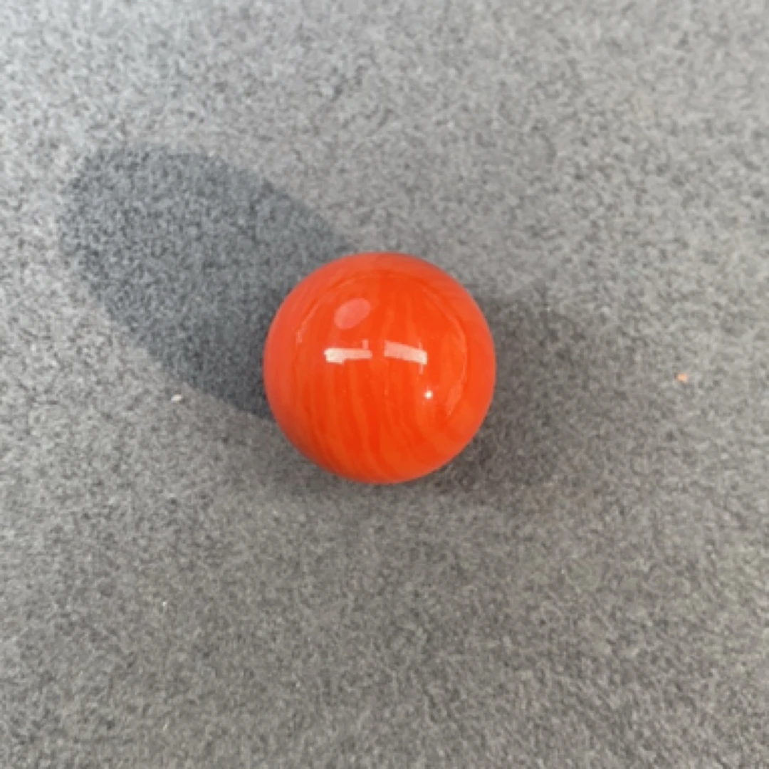 【亏米清仓】20mm精品橘粉单珠254