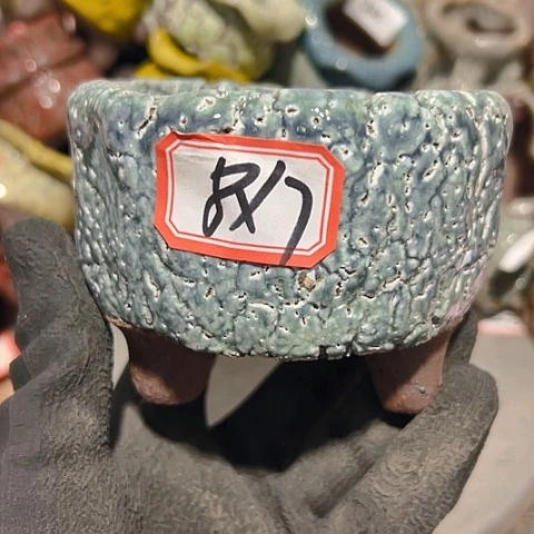 粗陶花盆制作就这样了，