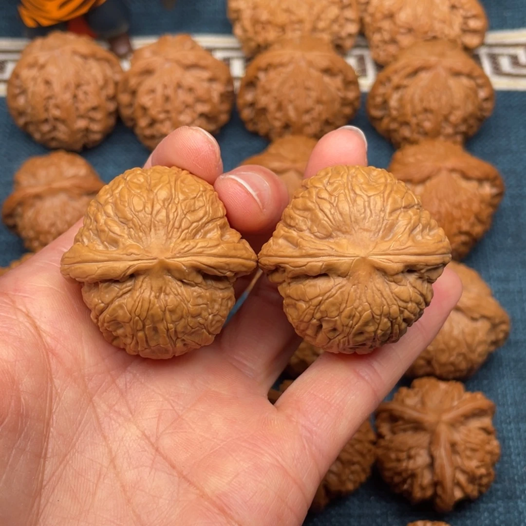 把件文玩核桃38精品球乾隆磨