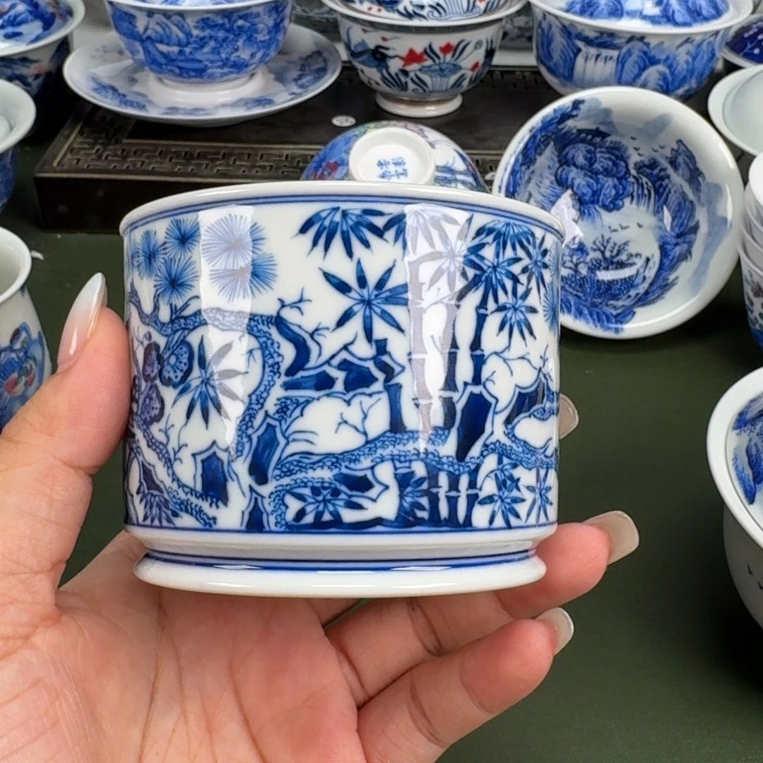 景德镇景德镇纯手工手绘茶器蒙蒙398
