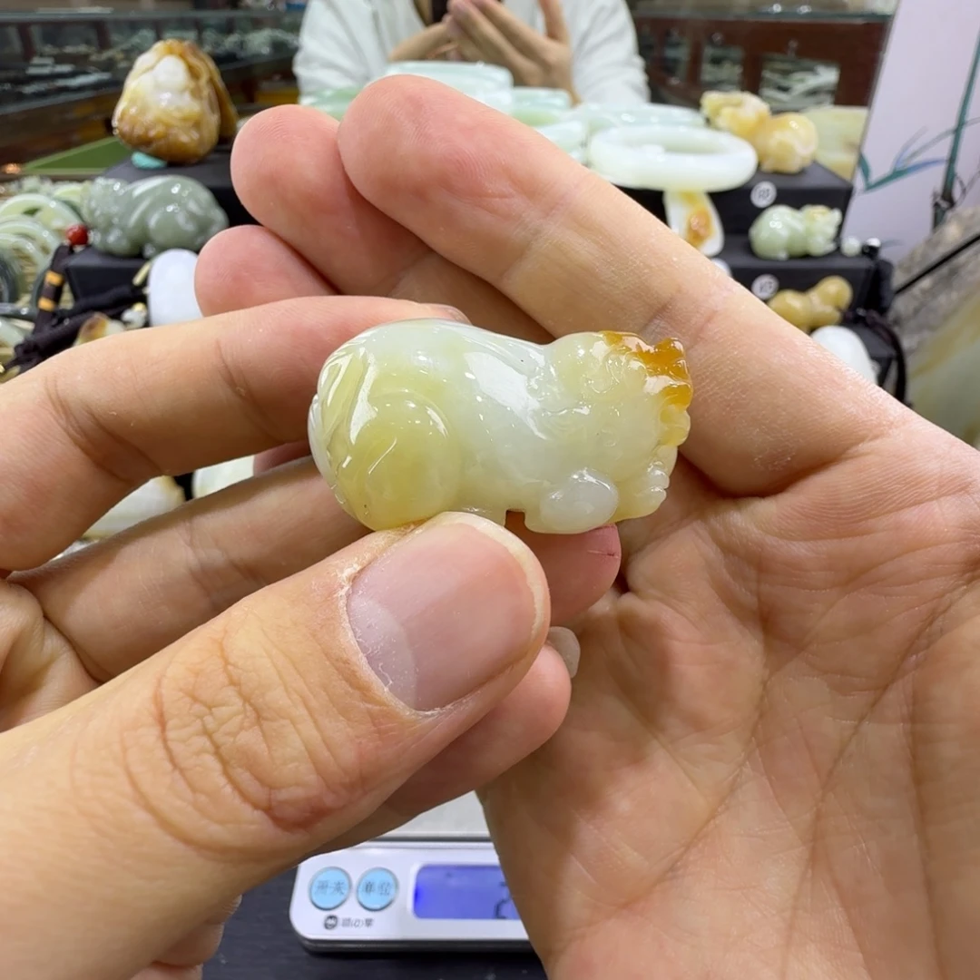 和田玉未镶嵌吊坠(赠链)新疆和田玉貔貅