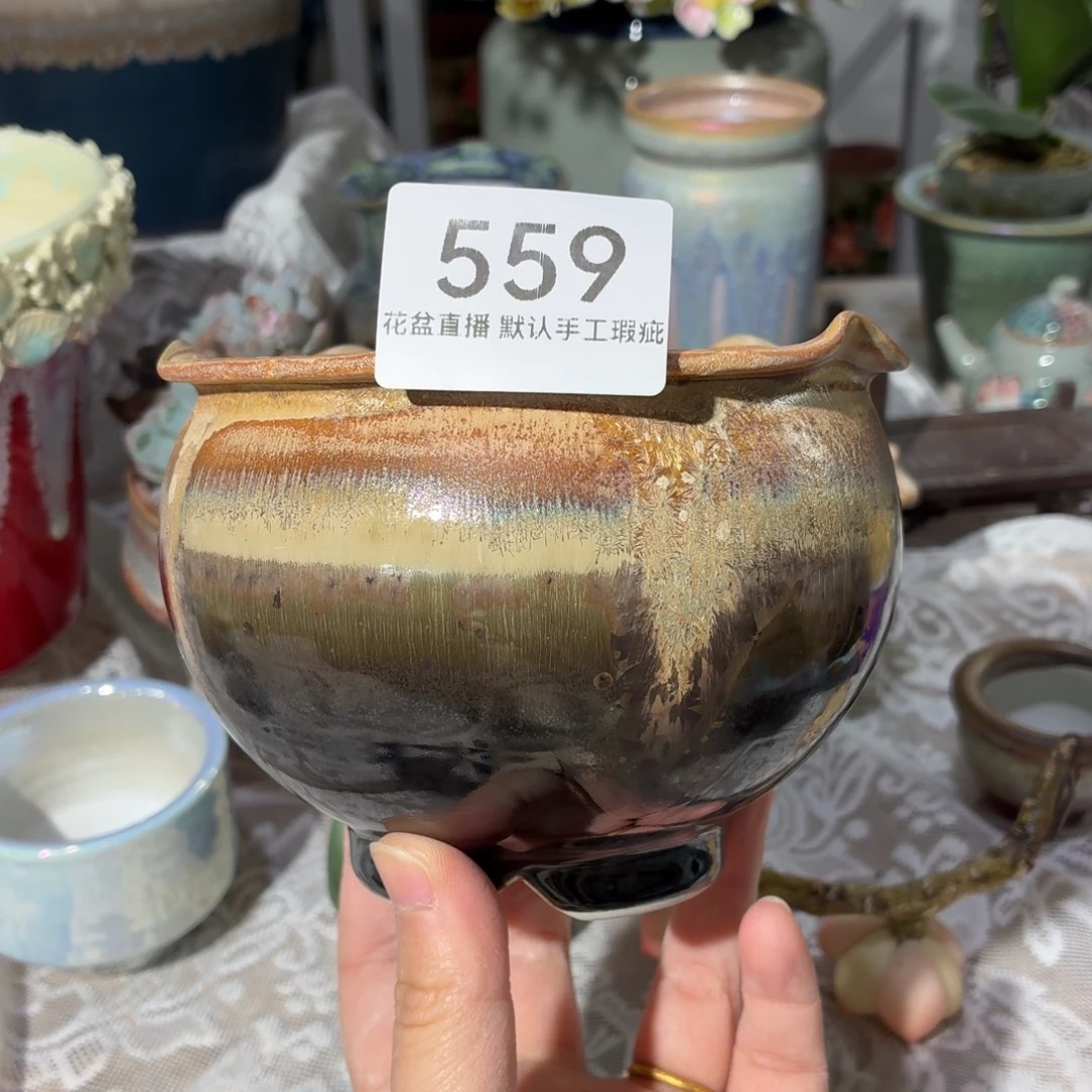 景德镇陶瓷花盆艺术