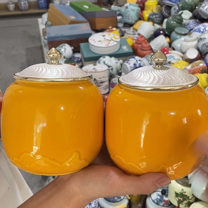 陶瓷罐茶叶罐密封罐