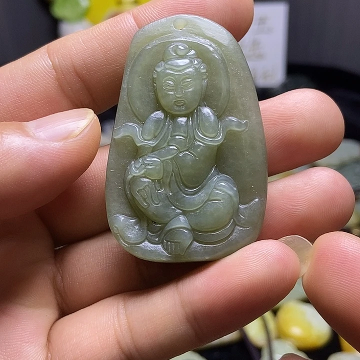 颈饰未镶嵌和田玉