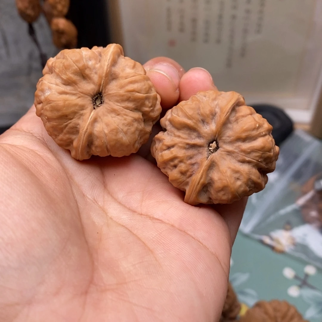 文玩核桃把件35蛤蟆头192