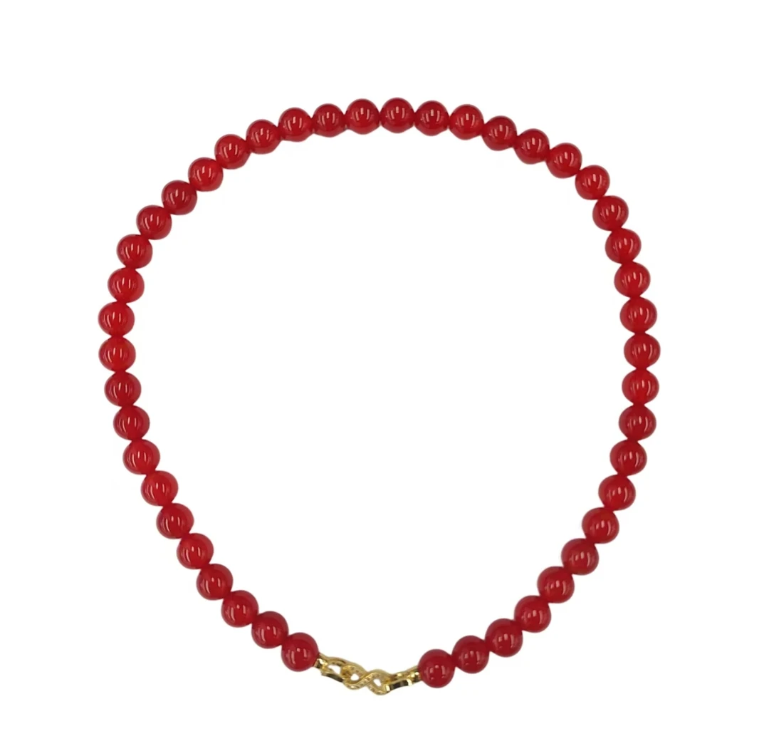 红景天玛瑙项链 A28-285