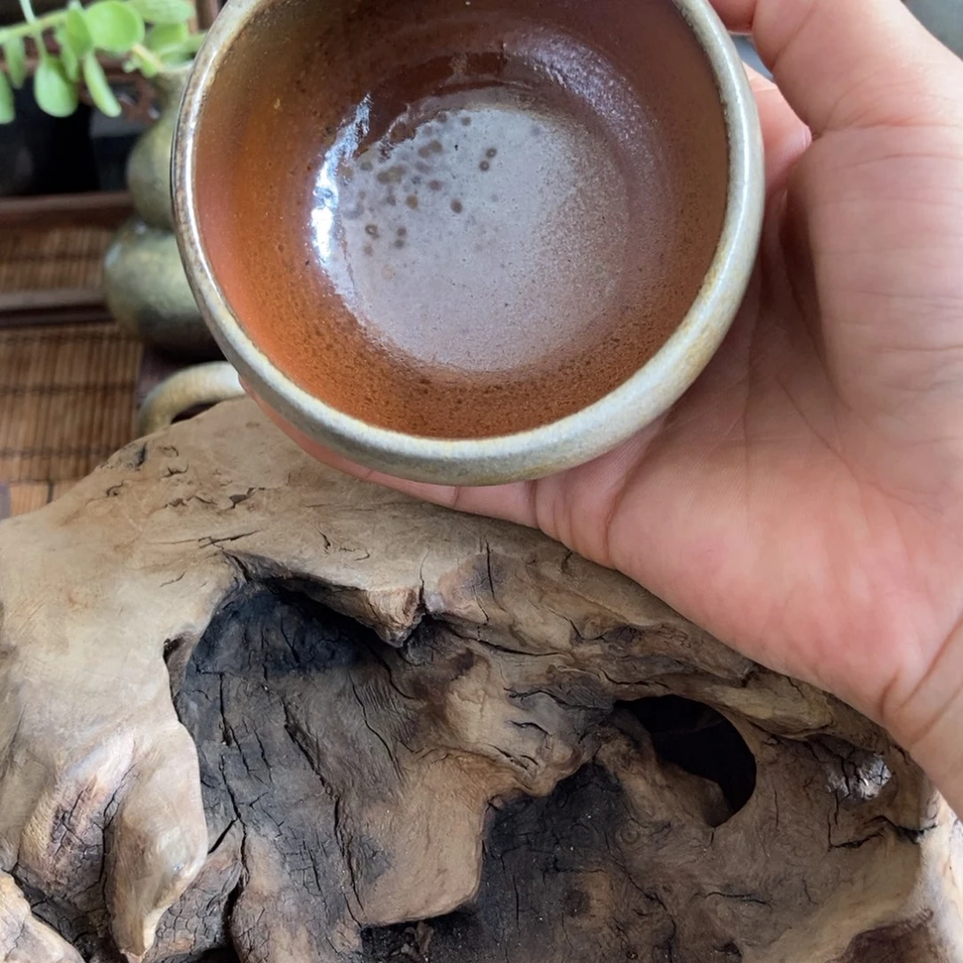 杯用****2通红柴烧在主人杯