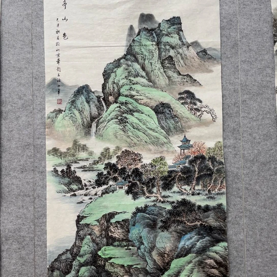 佛***莲国画花鸟等图案和造型各异的