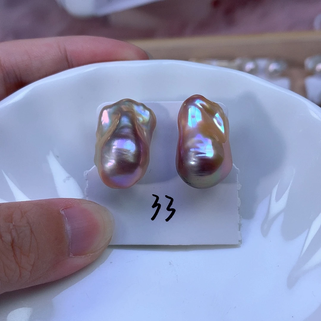 合金耳饰淡水珍珠特价耳钉33号