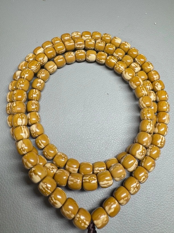 紫金鼠8✖️7长串西瓜纹108颗 实心鼠