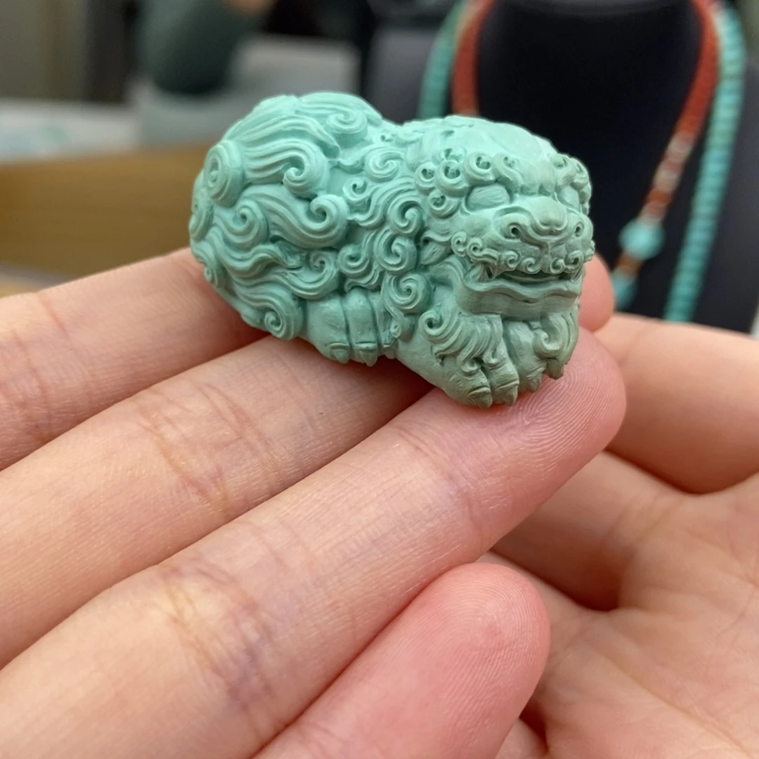 未镶嵌绿松石珠宝奇石