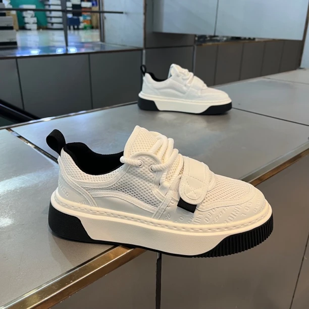 透气时尚休闲鞋男鞋厚底百搭运动鞋轻奢丑萌潮男鞋