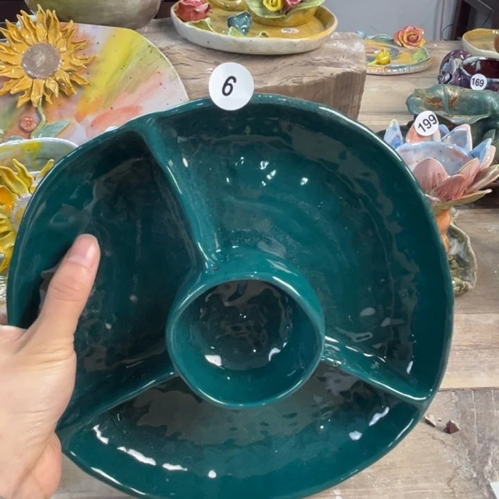 大***山盘懿树日式手捏餐具茶具