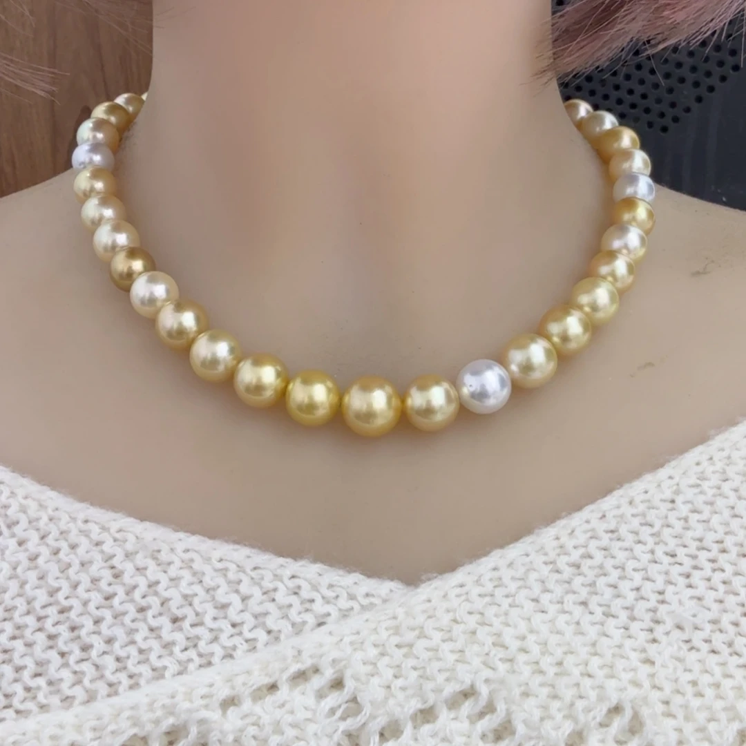 未镶嵌颈饰海水珍珠