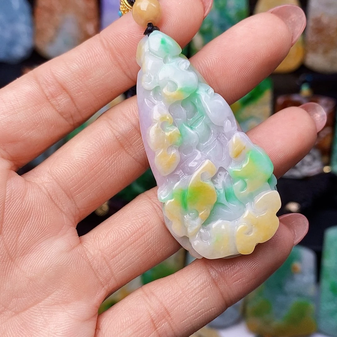 定制翡翠未镶嵌翡翠A货一物一证