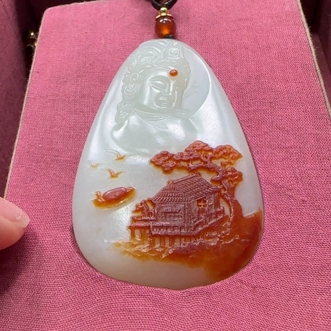 和田玉挂件未镶嵌