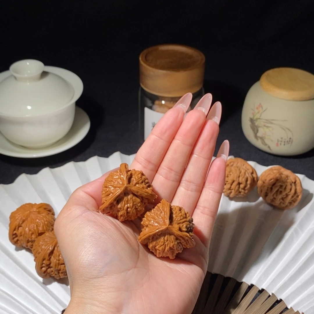 吊坠文玩核桃公子帽35