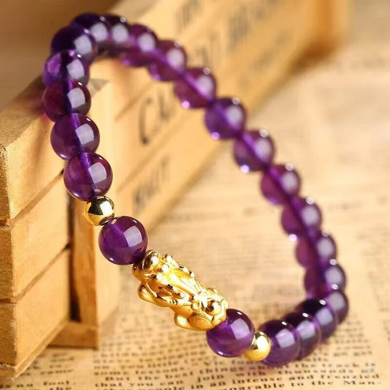 【新人补贴】WW 999貔貅紫色手串（证书）