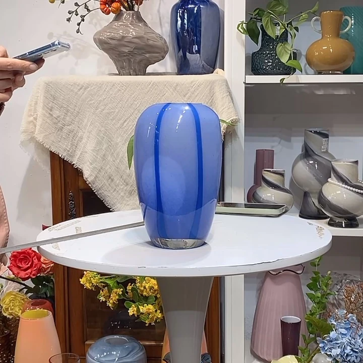 原色口6.5高23花瓶