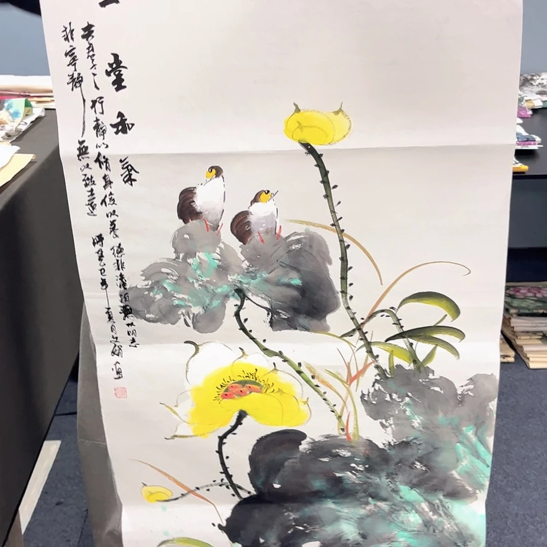 国画国画老师作品