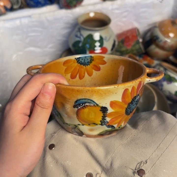 瓷片景德镇陶瓷手工手绘