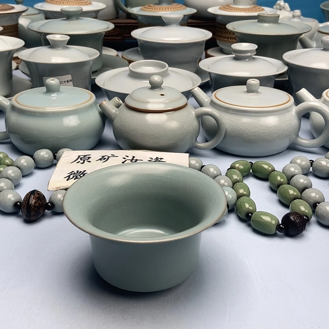 杯仿古釉马蹄杯原矿原釉原产地