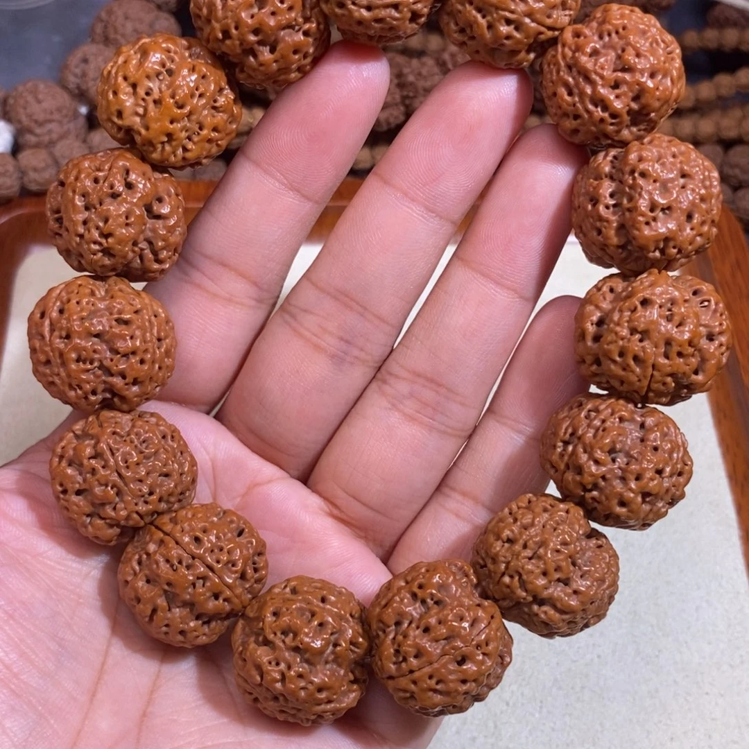 手串金刚菩提四叶草21mm