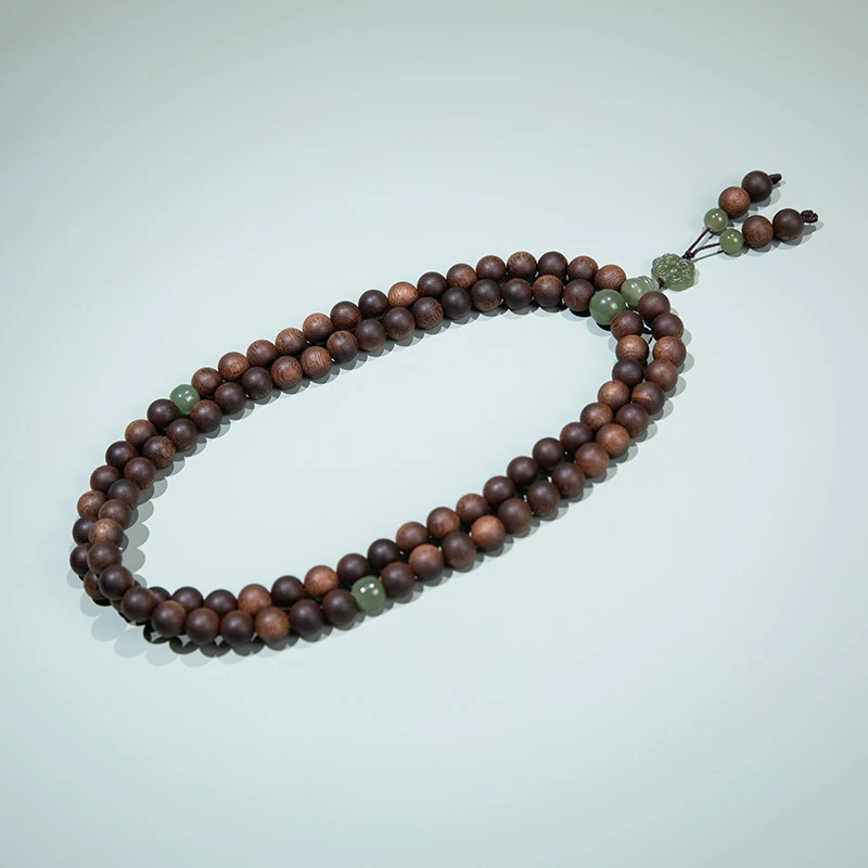 沉香"收藏级“越南芽庄留疤老料沉水白奇楠88+ 1.0MM  ESCX303