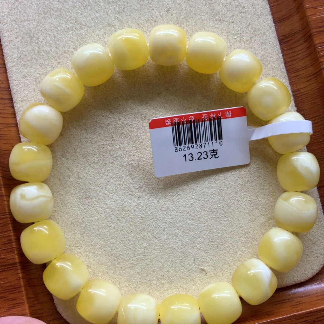 蜜蜡手链未镶嵌蜜蜡