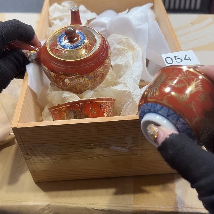 瓷片很好看的茶壶套装