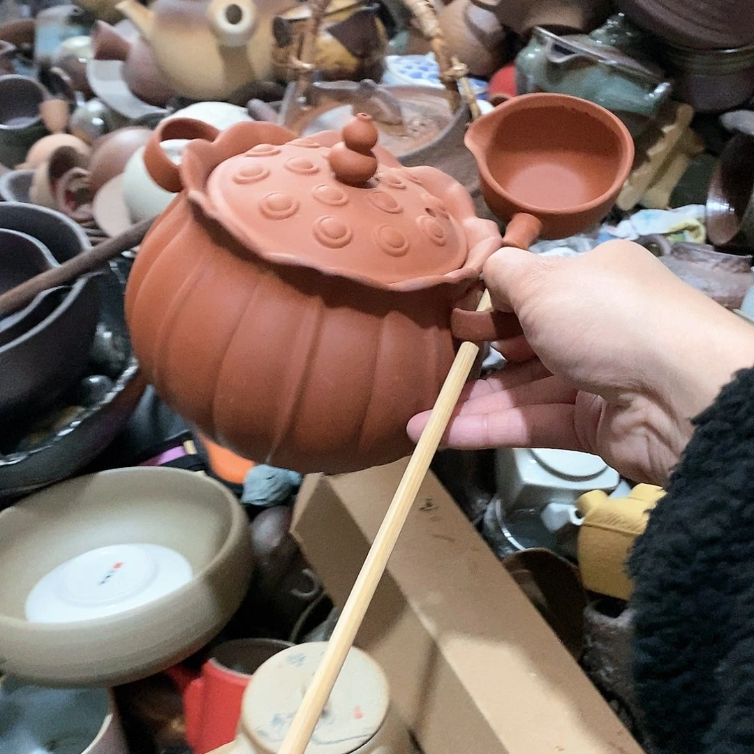 瓷片荷花绽放了我最美丽动人心弦，