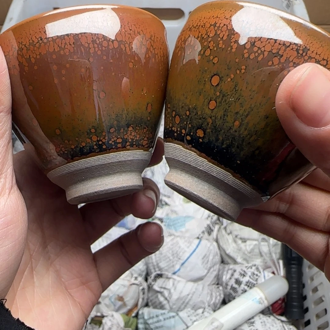 茶盏建盏主人杯单盏一对
