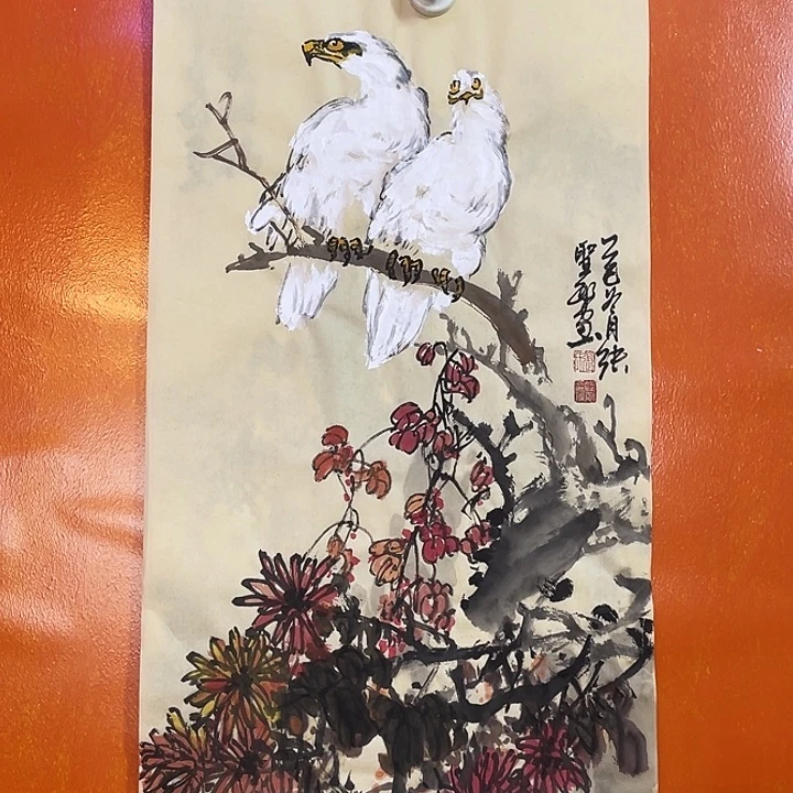 国画张圣敏先生纯手绘作品