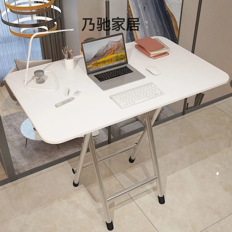 乃驰简易家用长方形出租房折叠桌子租房宿舍便携饭桌户外摆摊桌