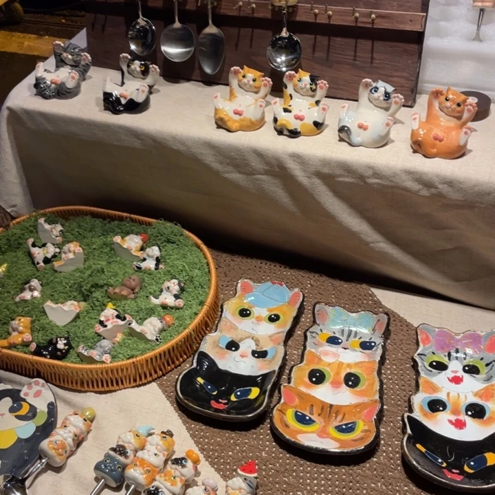 瓷片好看的陶瓷勺子