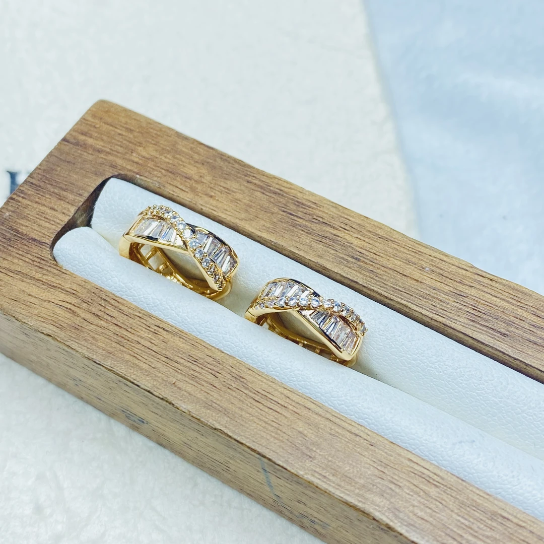 耳饰 P玫瑰色莫比乌斯耳扣多样性发货47074